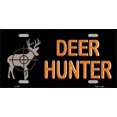 thumbnail image 1 of DEER HUNTER METAL NOVELTY LICENSE PLATE TAG - Aluminum ( 12 inch x 6 inch ), 1 of 5