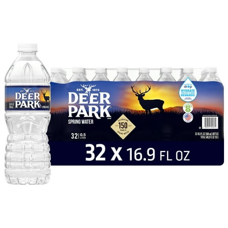 Deer Park Spring Water, 16.9 fl oz, 32-pack Plastic Bottles