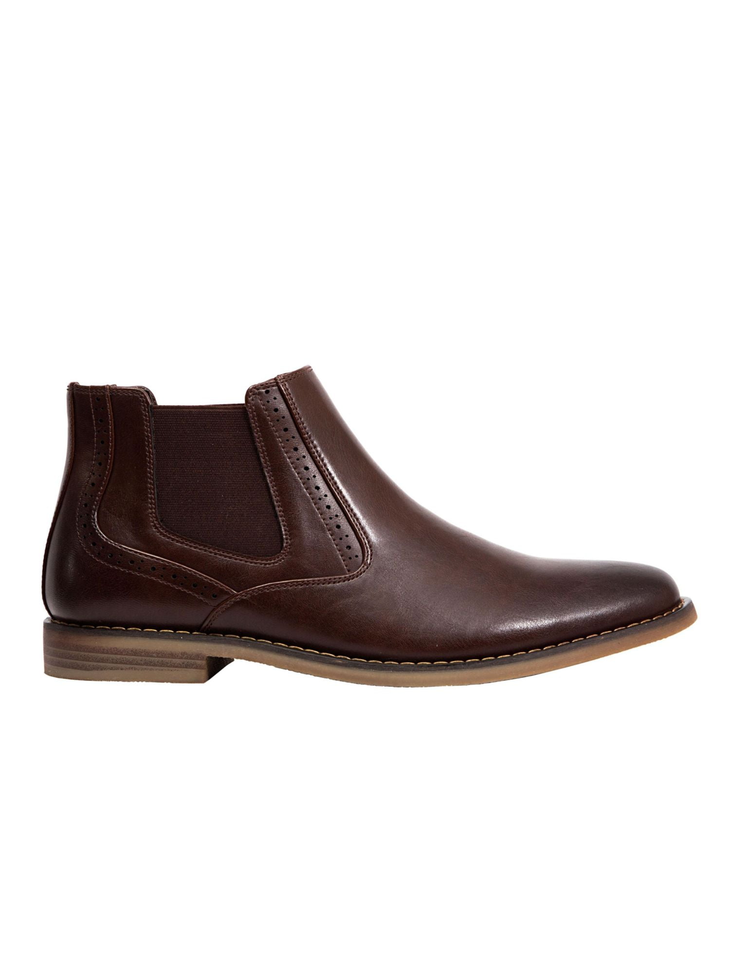 EASY SPIRIT Womens Brown Arch Support Cushioned Removable Insole Larime Round Toe Block Heel Zip-Up Leather Booties M main image 1