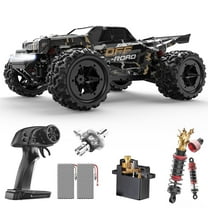 DEERC 9309E 1/16 All Terrain Fast RC Cars for Adults 40KPH,4WD Electric Off-Road Remote Control Monster Truck,2.4Ghz High Speed Car,Waterproof Monster Truck with 2 Batteries for Boys & Kids