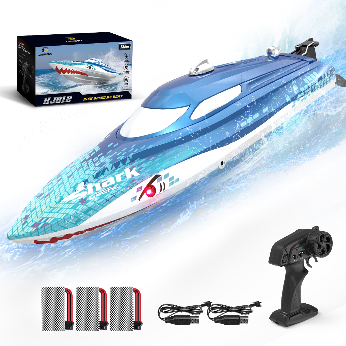 Brainstorm Toy Shark Flashlight and Projector w/ 24 Shark Images - STEM