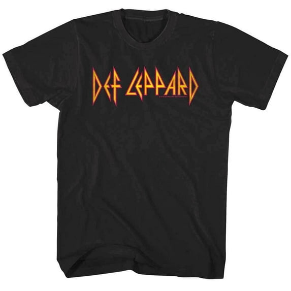 DEF LEPPARD-DEF LEPPARD-BLACK ADULT S/S TSHIRT-4XL