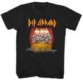 thumbnail image 1 of DEF LEPPARD-SPARKLELOUNGE-BLACK ADULT S/S TSHIRT-LT, 1 of 1