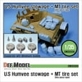 thumbnail image 1 of DEF Model 1:35 M1151 HMMWV Stowage & MT Tire set for Academy DM35008, 1 of 5