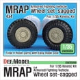 thumbnail image 1 of DEF Model 1:35 US MRAP M-pro Sagged wheel set for Kinetic #DW35064, 1 of 7