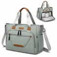 thumbnail image 1 of DEFAHN Diaper Bag Tote,Multifunction Baby Diaper Bag with 3 Insulated Pockets Adjustable Shoulder Strap Dry & Wet Compartment,Large Capacity Tote Bag for Women Lightweight Gray, 1 of 8