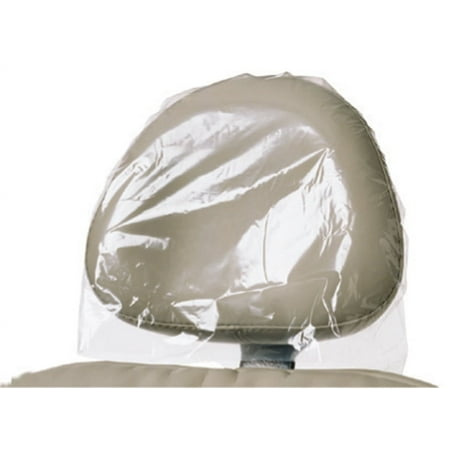 DEFEND Plastic Headrest Covers 14? x 9.5? x 2?