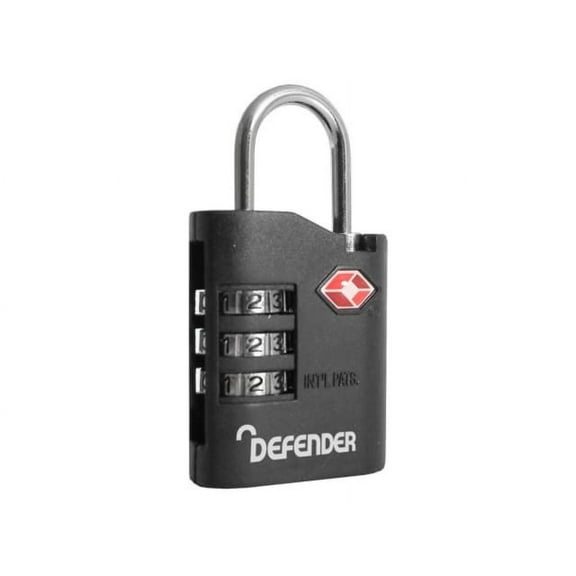 Defender Tsa Combination Padlock 35mm