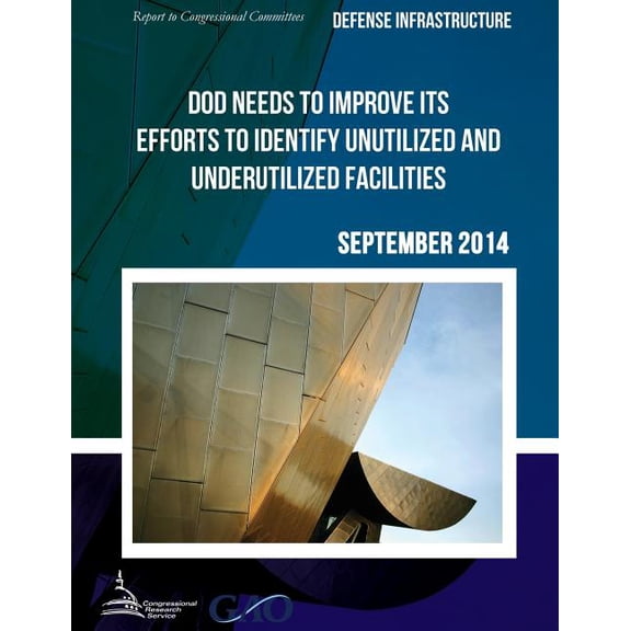 DEFENSE INFRASTRUCTURE DOD Needs to Improve Its Efforts to Identify Unutilized and Underutilized Facilities (Paperback)