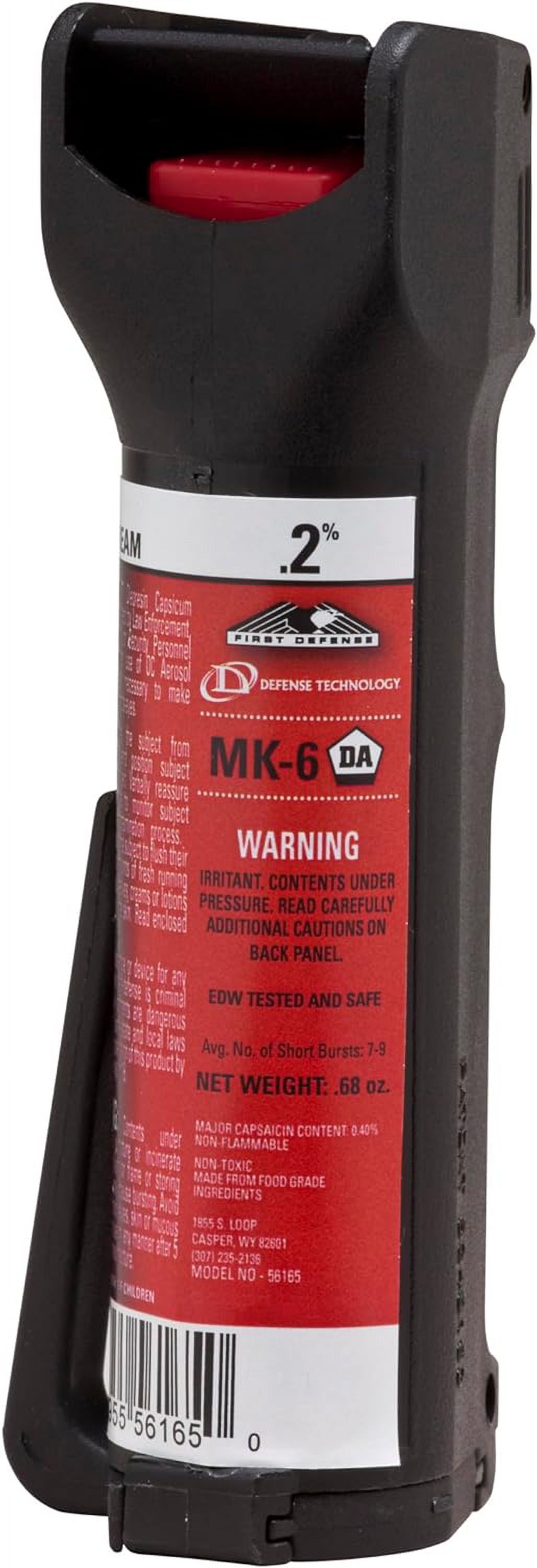 DEFENSE TECHNOLOGY First Defense OC Clip Unit Stream MK6 .2 Solution