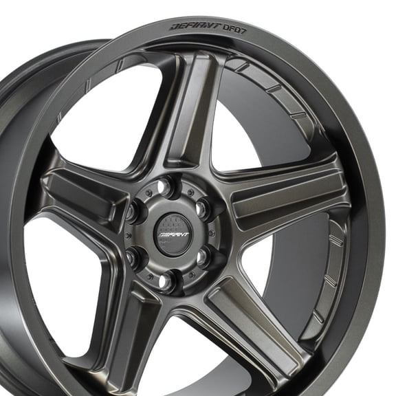 DEFIANT Wheels DF07 22 Inch Rims Fit 6x139.7 22x10 Satin Bronze (Set of 4)