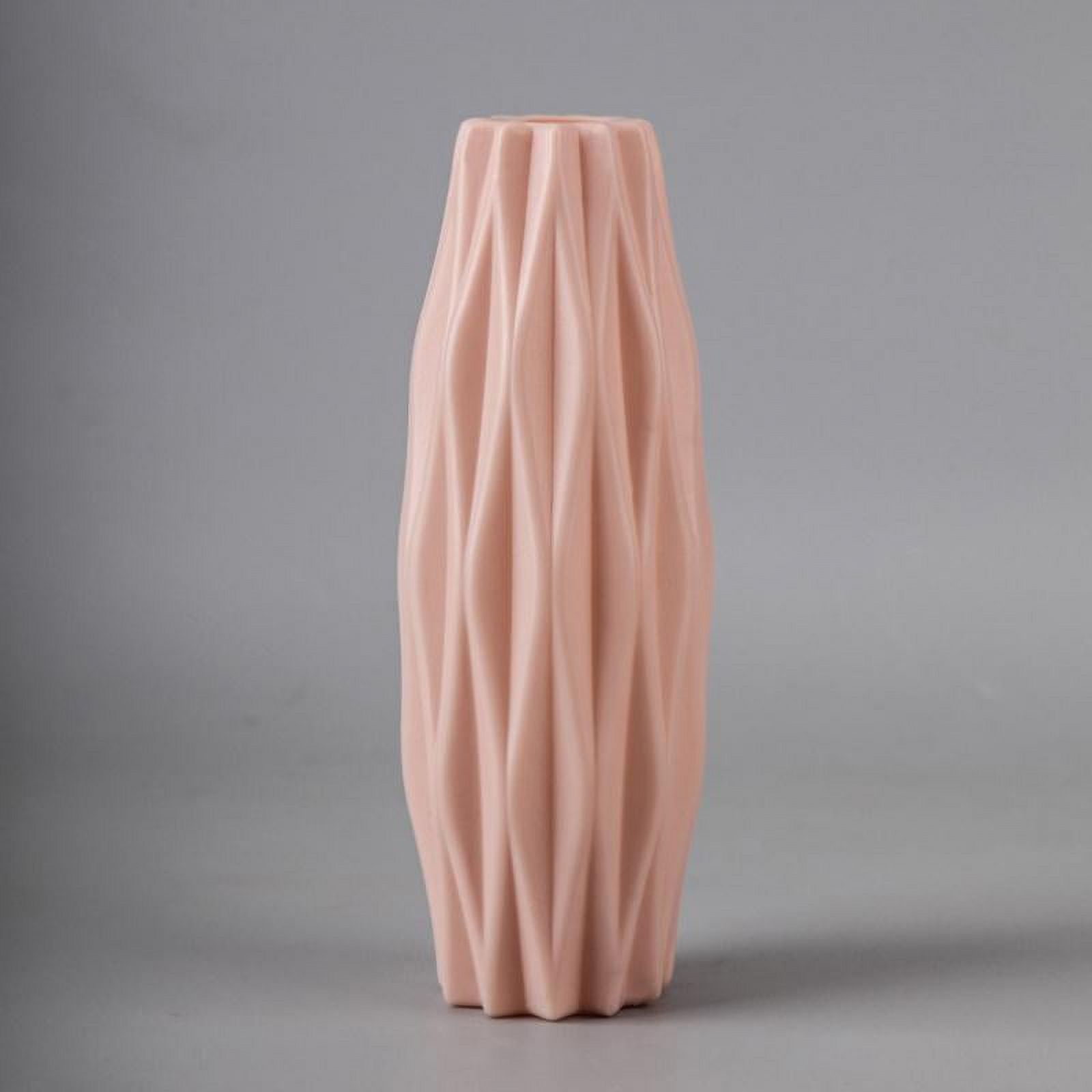 DEFNES® Flower Vase Set White Plastic Vase for Living Room Decoration