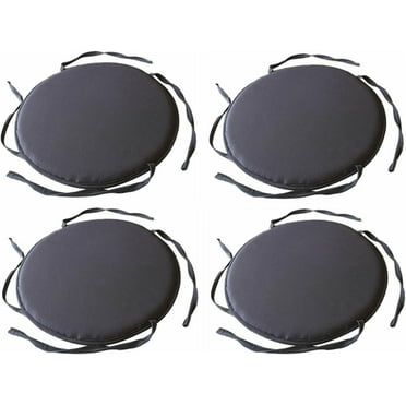 Indoor Outdoor Chair Cushions Round Chair Cushions With Ties,Round Chair Pads For Dining Chairs Seat Cushion Garden Set Furnitu