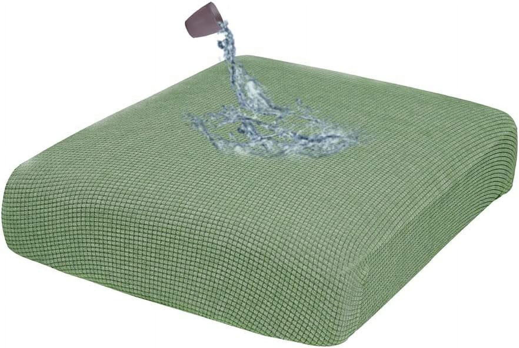 DEFNES Stretch Jacquard Individual Loveseat Cushion Cover Slipcovers