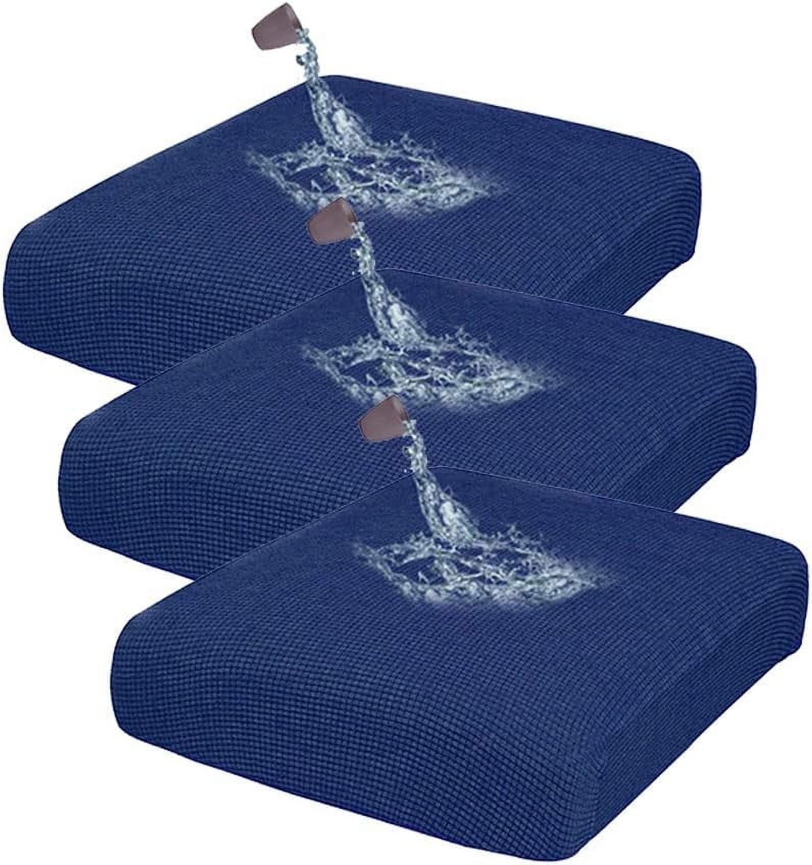 DEFNES Stretch Jacquard Individual Loveseat Cushion Cover Slipcovers