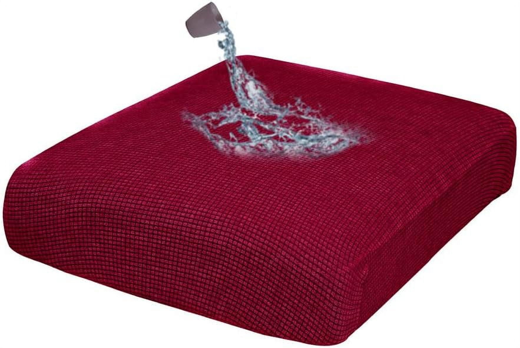 DEFNES Stretch Jacquard Individual Loveseat Cushion Cover Slipcovers