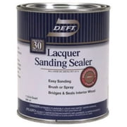 Deft Lacquer Sanding Sealer - Quick Drying, Clear - 1 Qt