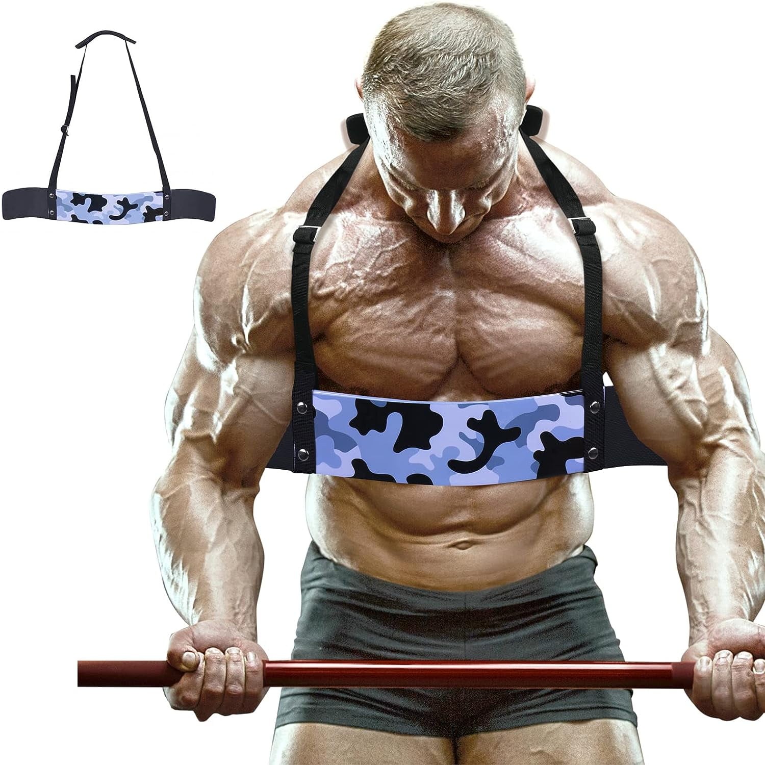 DEFY Sports Arm Blaster for Biceps Triceps Workout Bicep Curl Isolator Arm Blaster For Men and Women American