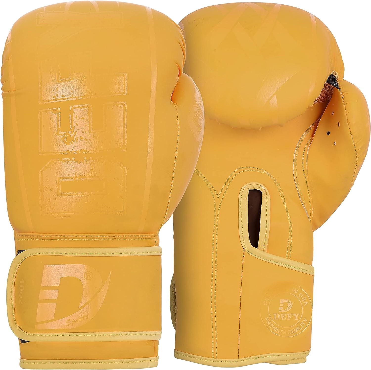 DEFY Boxing Gloves for Men & Women Training MMA Muay Thai Gloves for