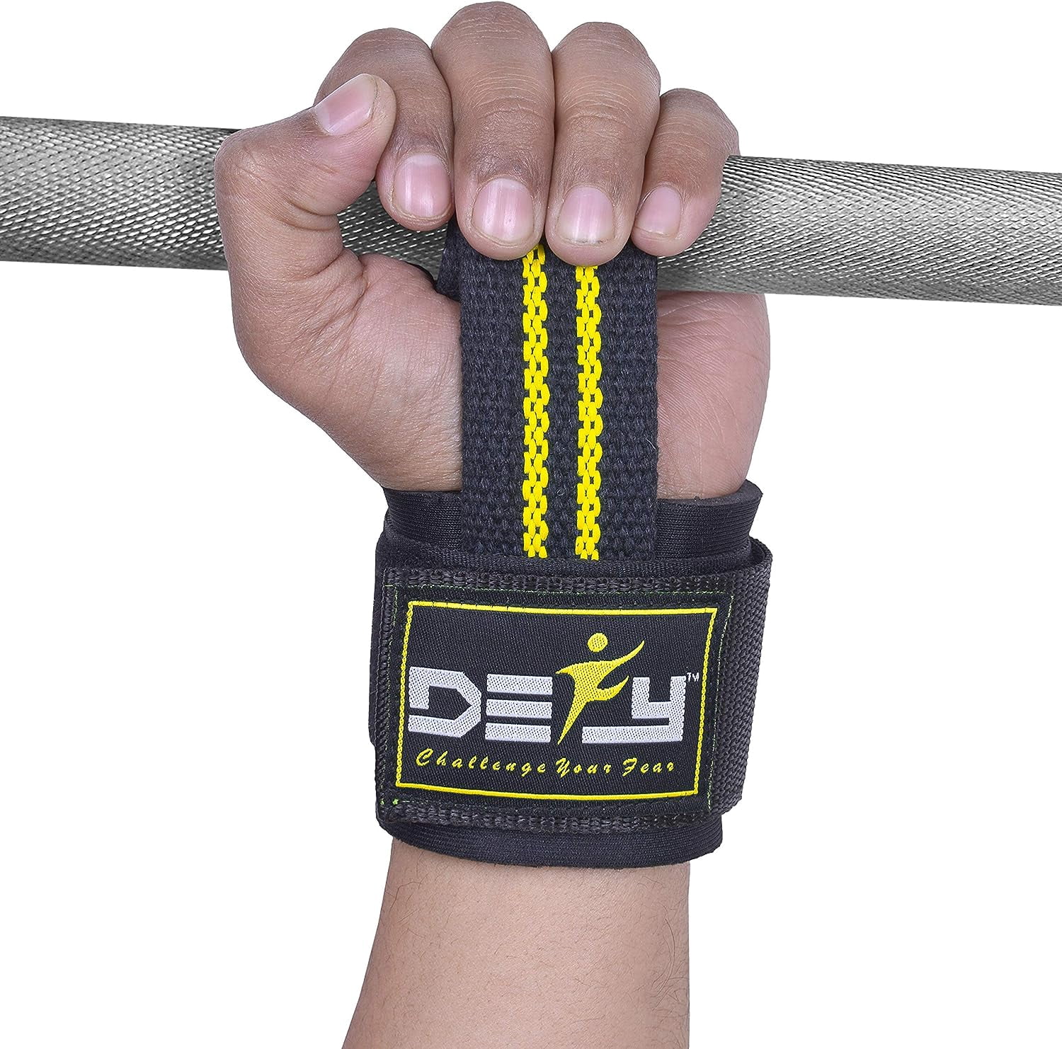 DEFY Gym Lifting Straps - Wrist Protector for Weightlifting ...