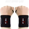 thumbnail image 1 of DEFY Power Weight Lifting Wrist Wraps Supports Gym Workout Bandage Straps, 1 of 1