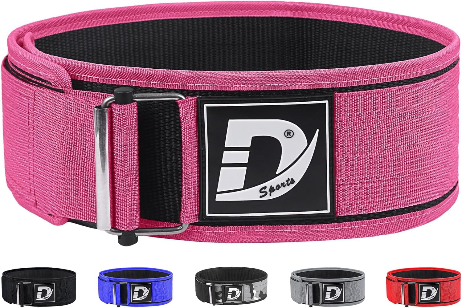 Quick Locking Weight Lifting Belt For Men & Women - Adjustable Squats