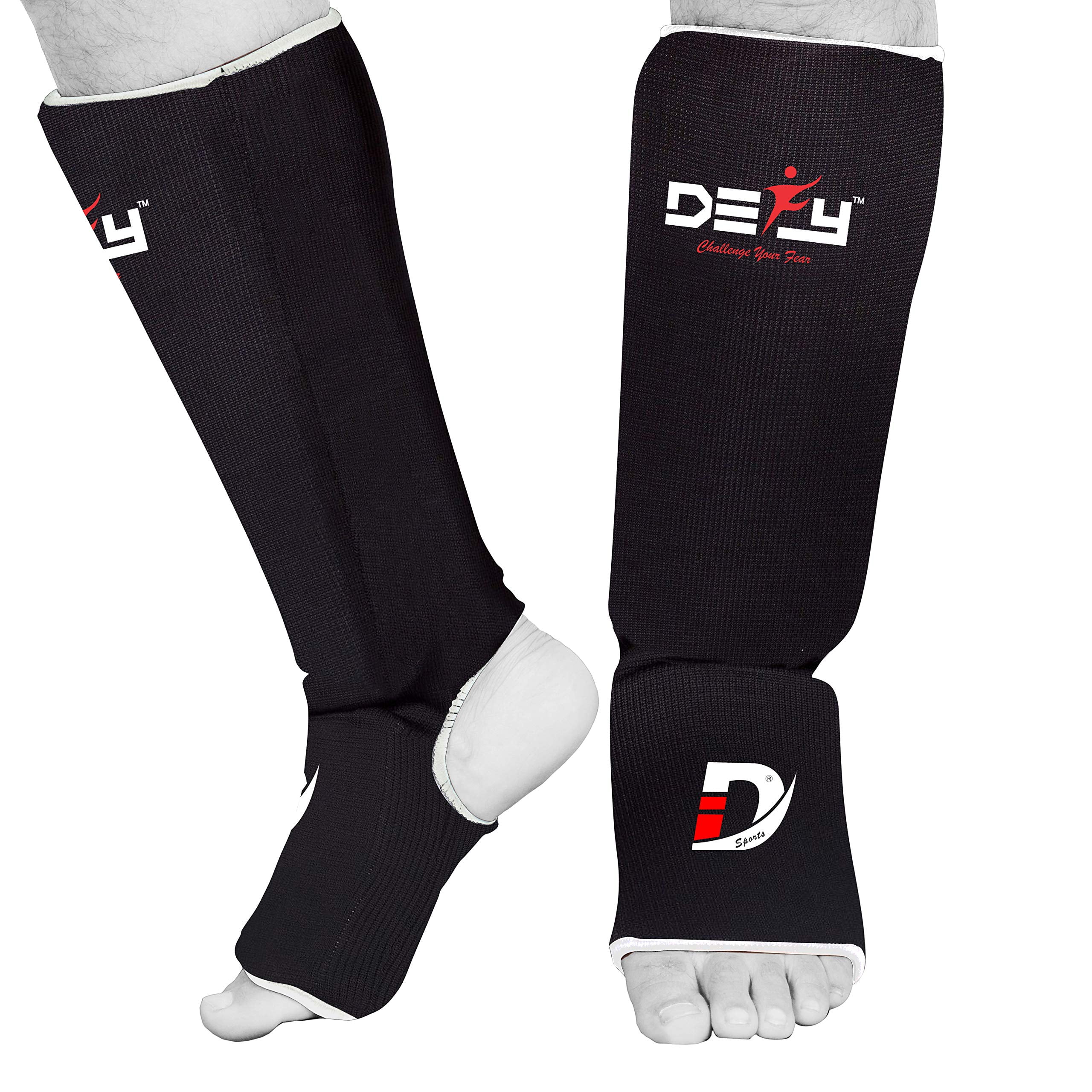 DEFY Shin Instep Foam Padded Shin Guard Protector Shin Support MMA Foot