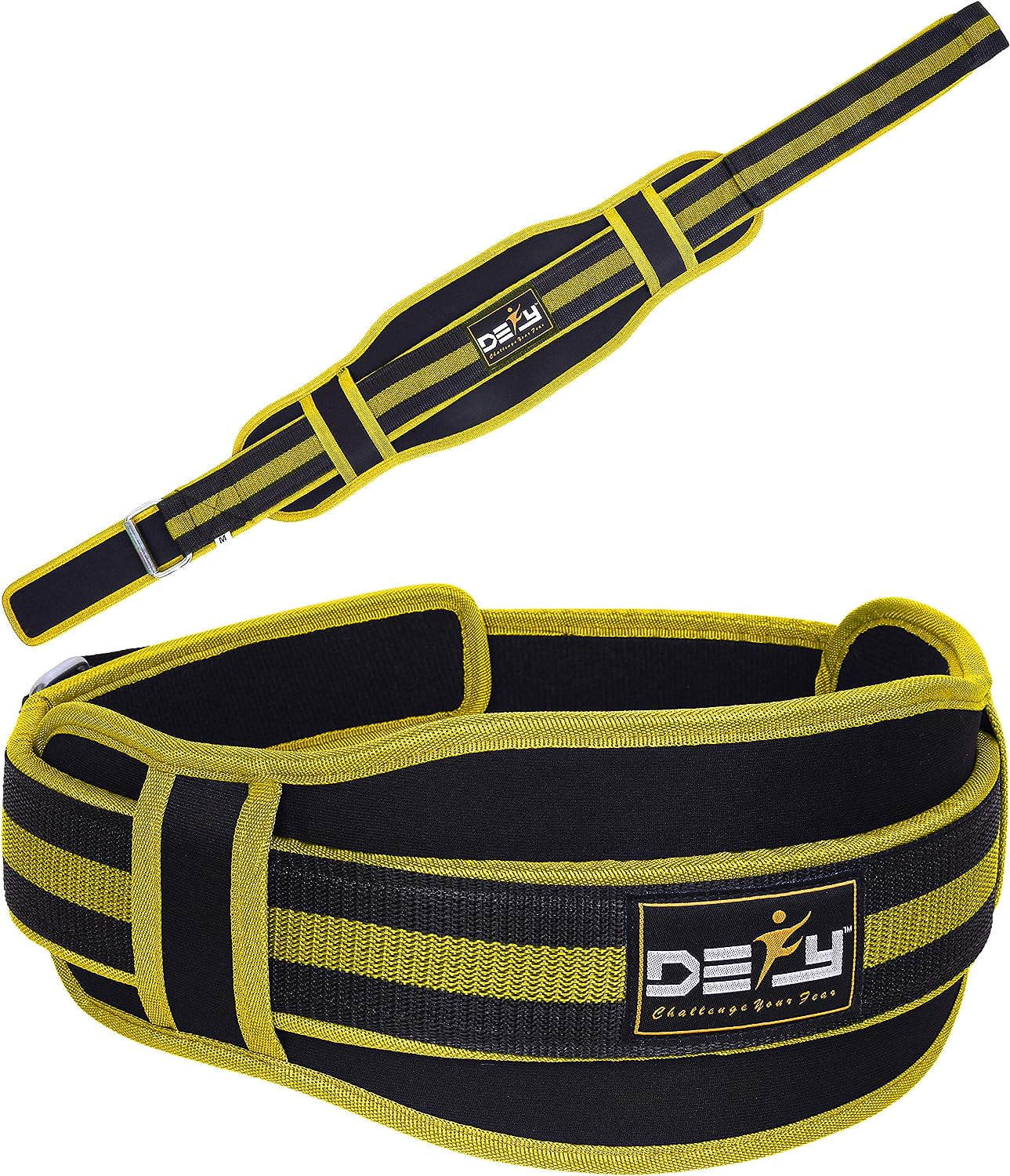 DEFY Weight Lifting Belt Lumbar Support Gym Training Fitness Exercise