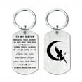 thumbnail image 1 of DEGASKEN Sister Gifts Sister Keychain for Girls, Little Sister Mothers Day Christmas Birthday Gifts, 1 of 5