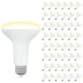 thumbnail image 1 of DEGNJU BR30 LED Flood Light Bulbs, 65W Equivalent 7W, Dimmable, 2700K Soft White, E26 Base, 650LM, Recessed Can Lights for Indoor Home Kitchen Bedroom, 48-Pack, 1 of 8