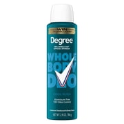 Degree Men Whole Body Deodorant Cool Rush Scent Aluminum Free 72H Odor Protection ,2.9 oz