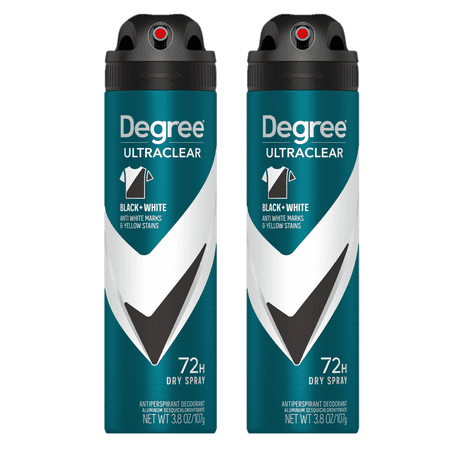 DEGREE FOR MEN Max Protection Classic Dry Spray 3.8oz Twin