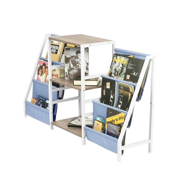 DEGUO Record Rack, Turntable Table, Vinyl Storage Rack, Turntable Cabinet with Vinyl Display Shelves, for Living Room and Bedroom