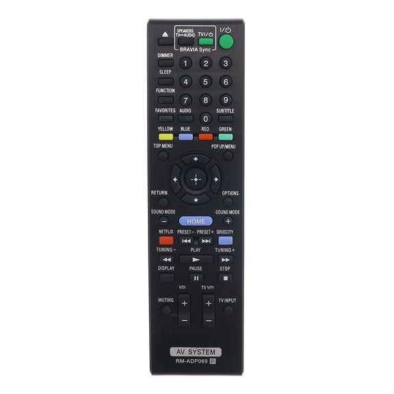 DEHA Audio Receiver Remote Control for Sony BDV-E2100