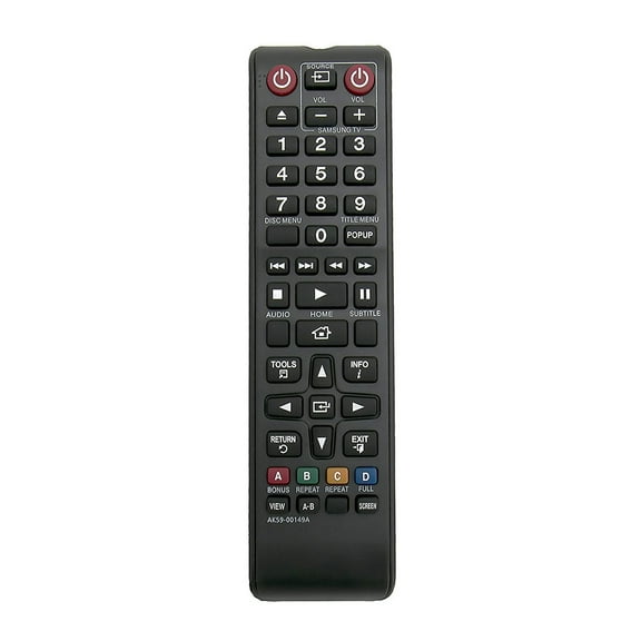 DEHA BluRay Remote Control for Samsung BD-H6500
