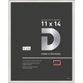 thumbnail image 1 of DEHA Design 11x14 Picture Frame Boston Polished Silver Aluminum Metal Frame with Shatter Resistant Acrylic Glass Horizontal and Vertical format., 1 of 5