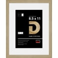 thumbnail image 1 of DEHA Design 8.5x11 Document, Certificate, Picture Frame Narvik Natural Oak Wooden Frame with Shatter Resistant Acrylic Glass Horizontal and Vertical format for Wall or Tabletop with back Easel, 1 of 6