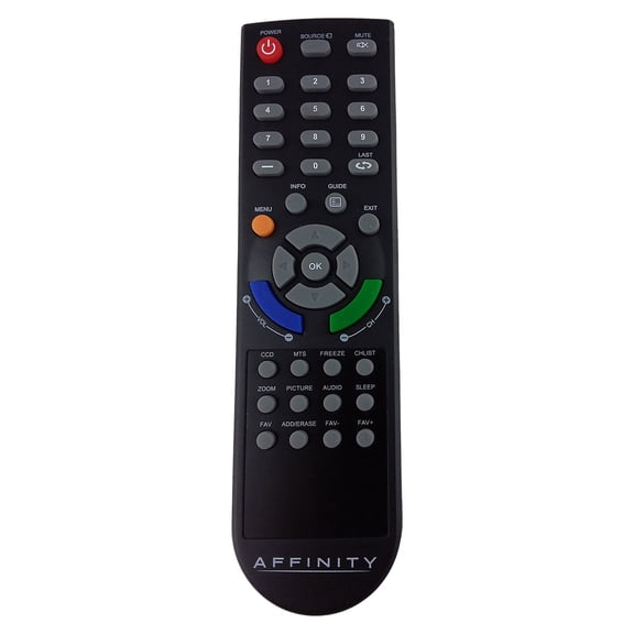 DEHA TV Remote Control for AFFINITY LE3251 Television