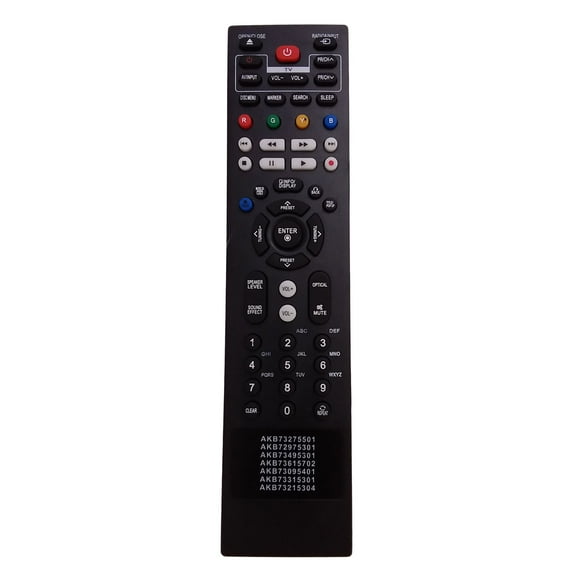 DEHA Home Theater Remote Control for LG LHB326HTIB