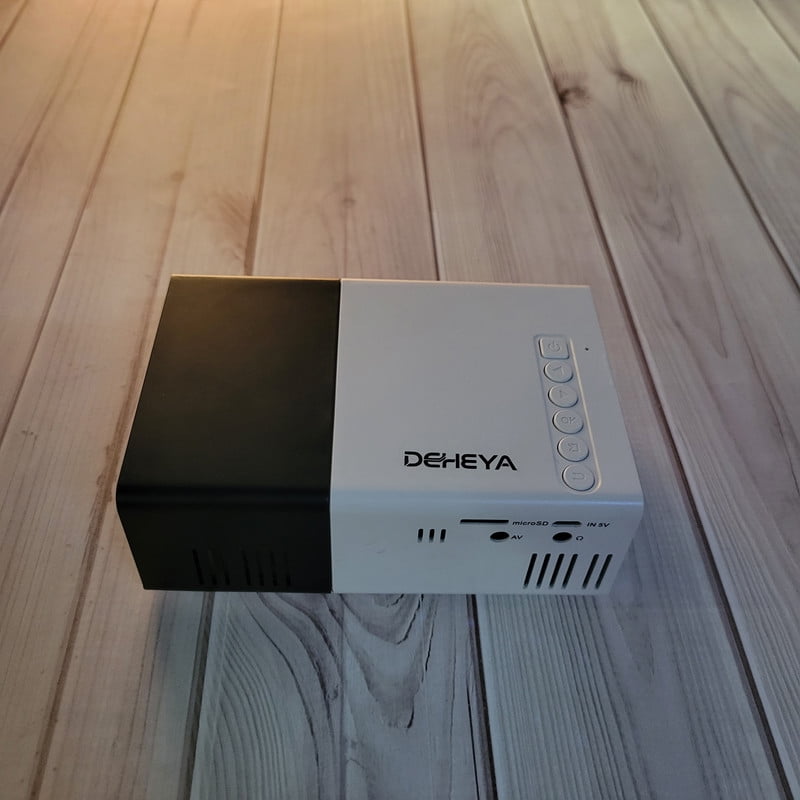 DEHEYA Multimedia projectors 1080p HD, 3000 Lumens, Builtin Speakers, Perfect for Home Theater, Gaming, and Business Presentations