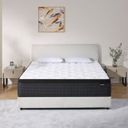 DEHIJU Queen Size Mattress, 12 Inch Hybrid Memory Foam Queen Mattress in a Box, Pressure Relief, Medium Firm, CertiPUR-US
