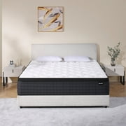 DEHIJU Full Size Mattress, 10 Inch Hybrid Memory Foam Full Mattress in a Box, Pressure Relief, Medium Firm, CertiPUR-US
