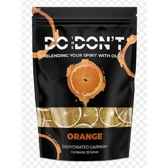 DEHYDRATED GARNISHES SLICED ORANGES 50gr x 10 units