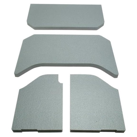 DEI 050139 2011-2015 4-Door Jeep Wrangler Sound Deadening Headliner- Gray - 4 Piece