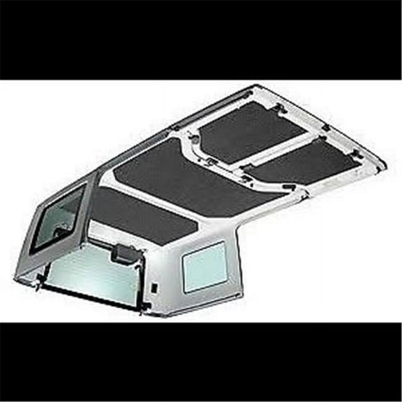 DEI 11-18 Jeep Wrangler JK 4-Door Boom Mat Headliner - 4 Piece - Gray Leather Look