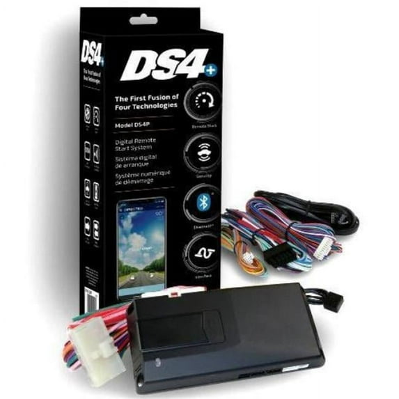 DEI DS4P Digital Remote Start System with HCR Module, Harness, and Temp Sensor