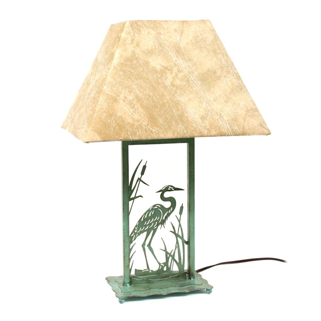 Heron Lampe de table, Or, Polyrésine