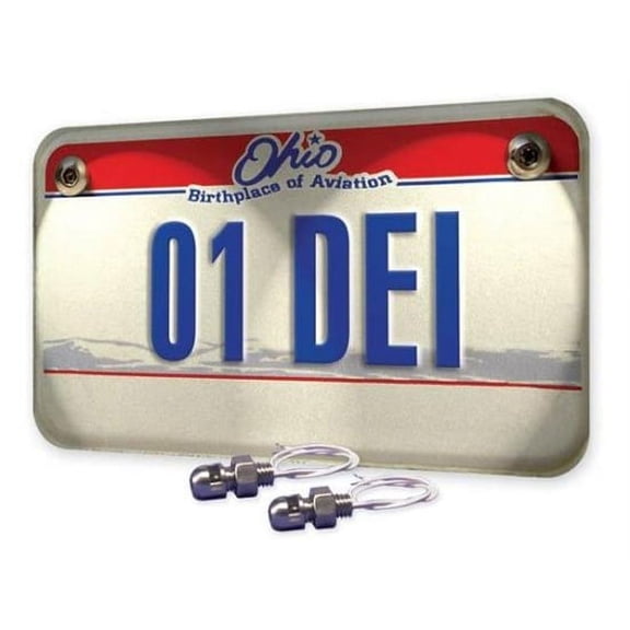 DEI LED LiteN Boltz License Plate Lighting - Dome Head - 2pc - Satin
