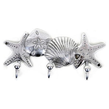 DEI Shell Triple Wall Mounted Towel Hook