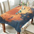 thumbnail image 1 of DEIARA Air Castle Square Tablecloth 60×90in Polyester Fabric Tablecloth Washable Dust Resistant Wrinkle Resistant, 1 of 9